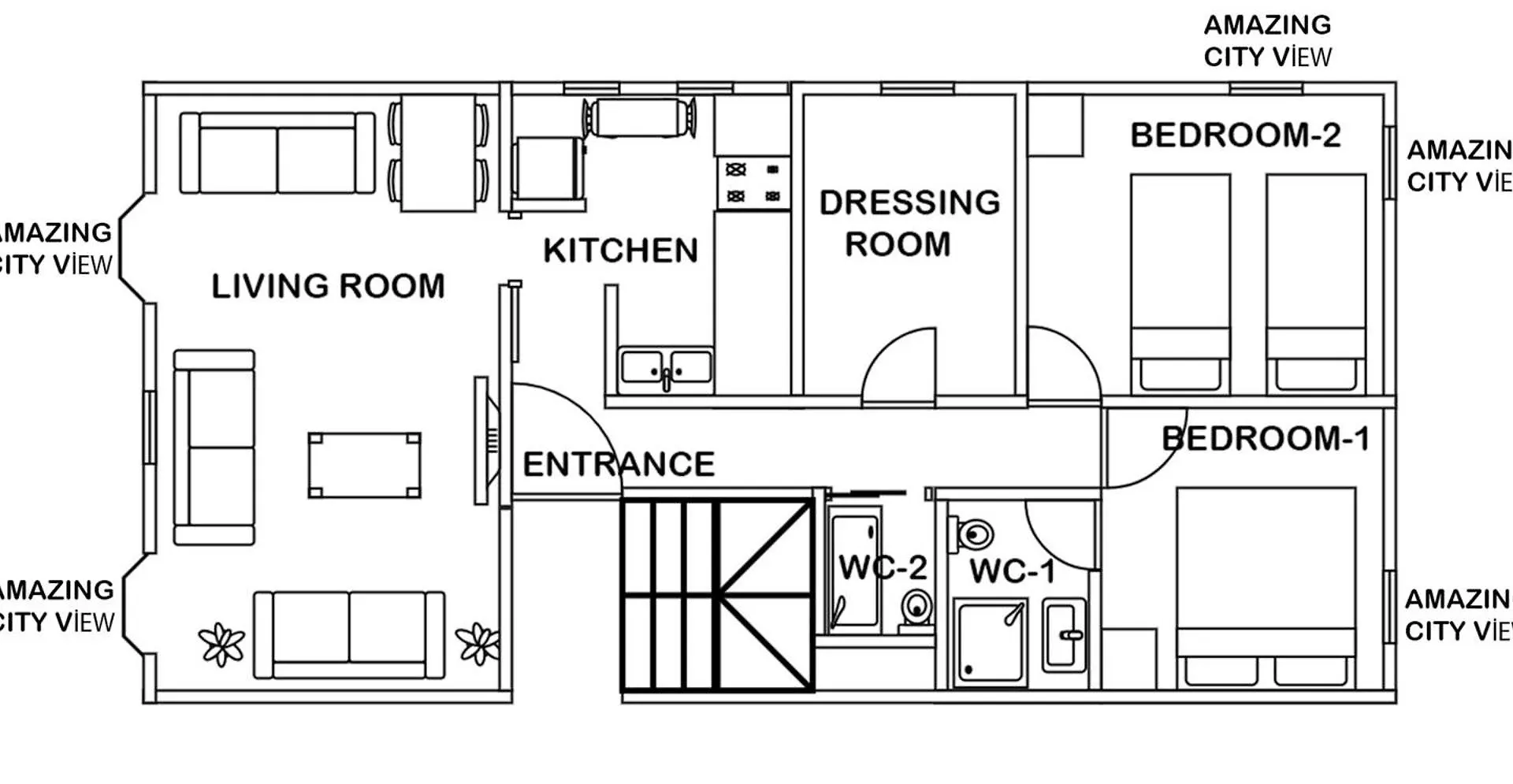Taksim Roya Apartment -Center Of The Istanbul